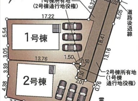 沼津市東熊堂第3　新築分譲住宅　全2棟